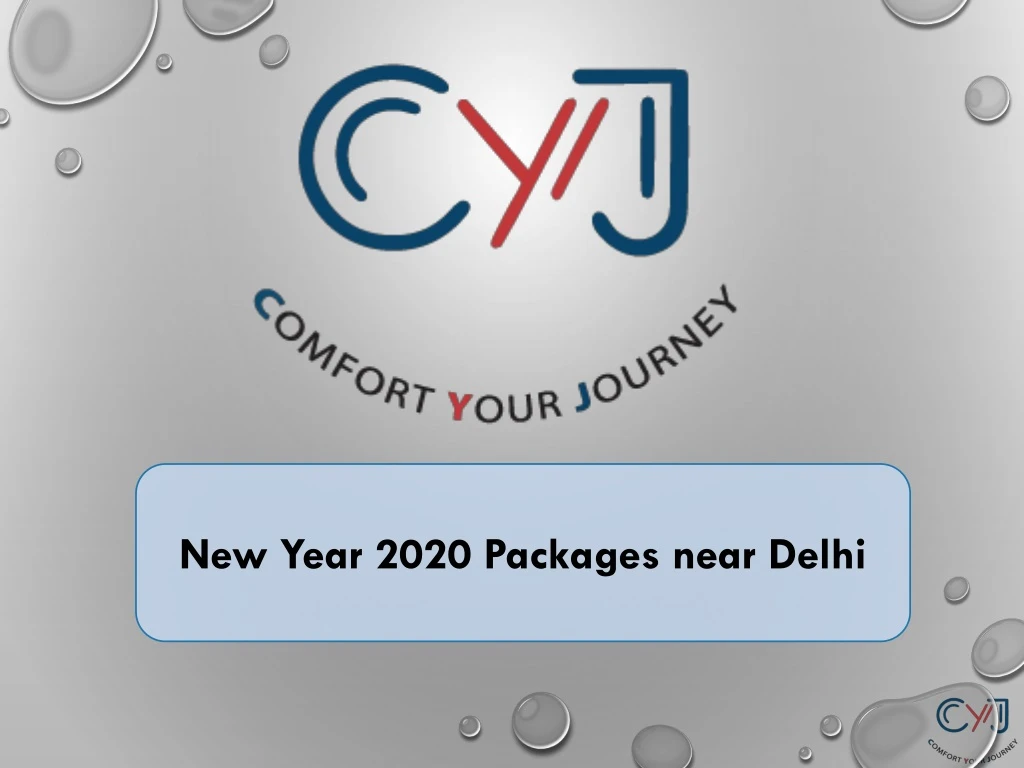 new year 2020 packages near delhi