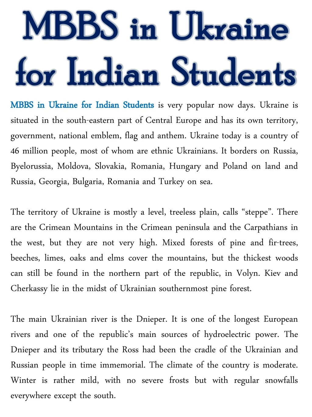 mbbs in ukraine mbbs in ukraine for indian