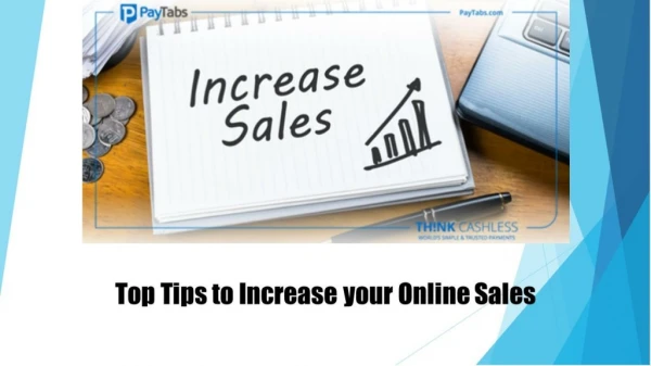 Top Tips to Increase your Online Sales