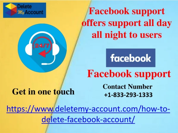 Facebook support offers support all day all night to users