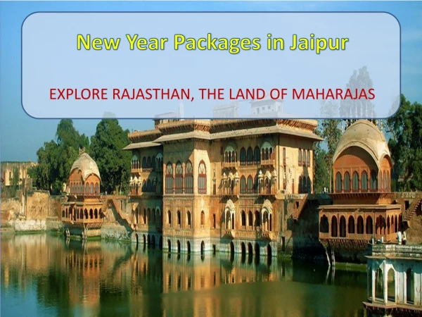 Book the best New Year Packages in Jaipur