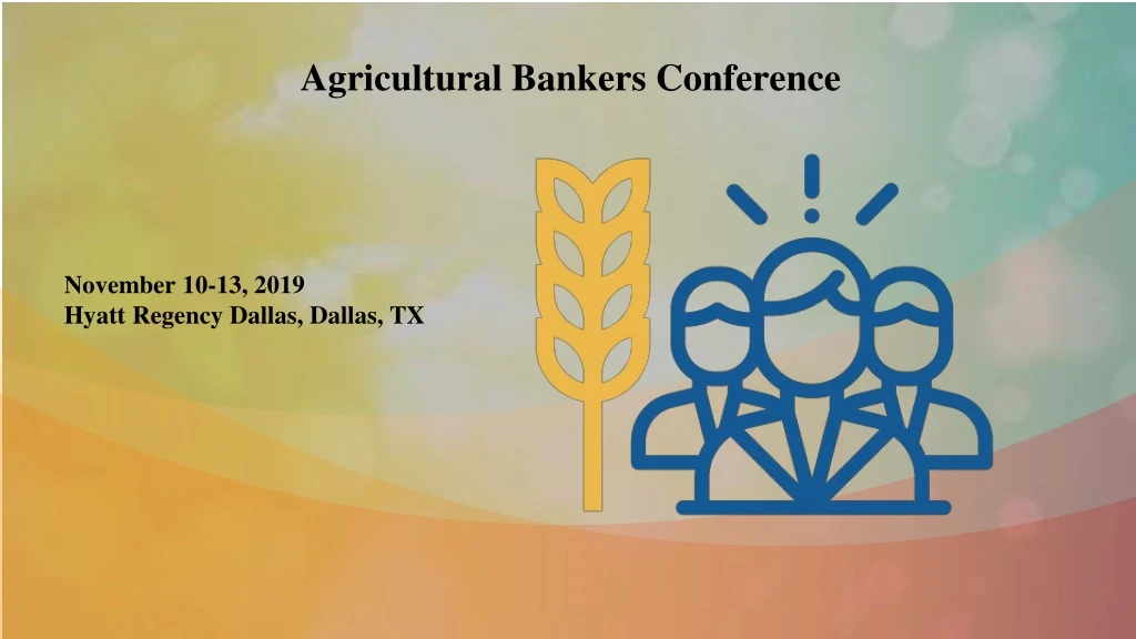 agricultural bankers conference