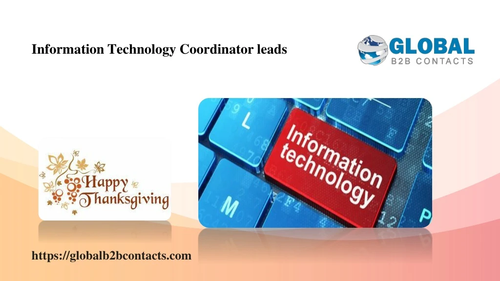 information technology coordinator leads