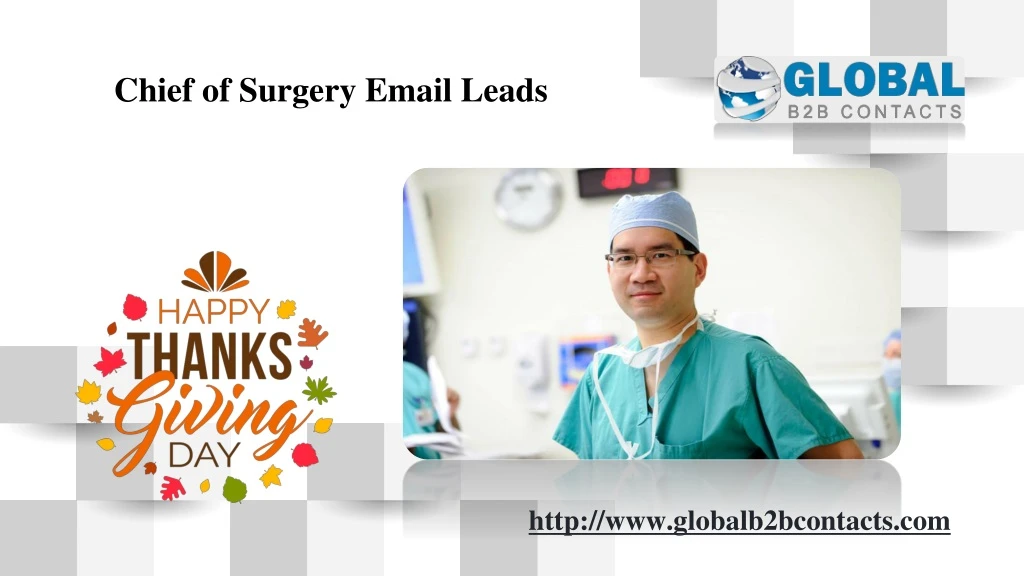 chief of surgery email leads