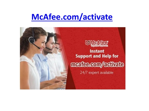 mcafee com activate