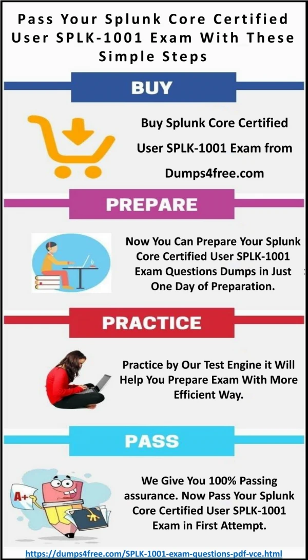 Splunk Core Certified User SPLK-1001 Exam Questions Answers Dumps