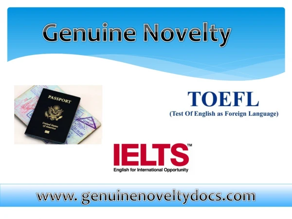buy novelty ielts certificate