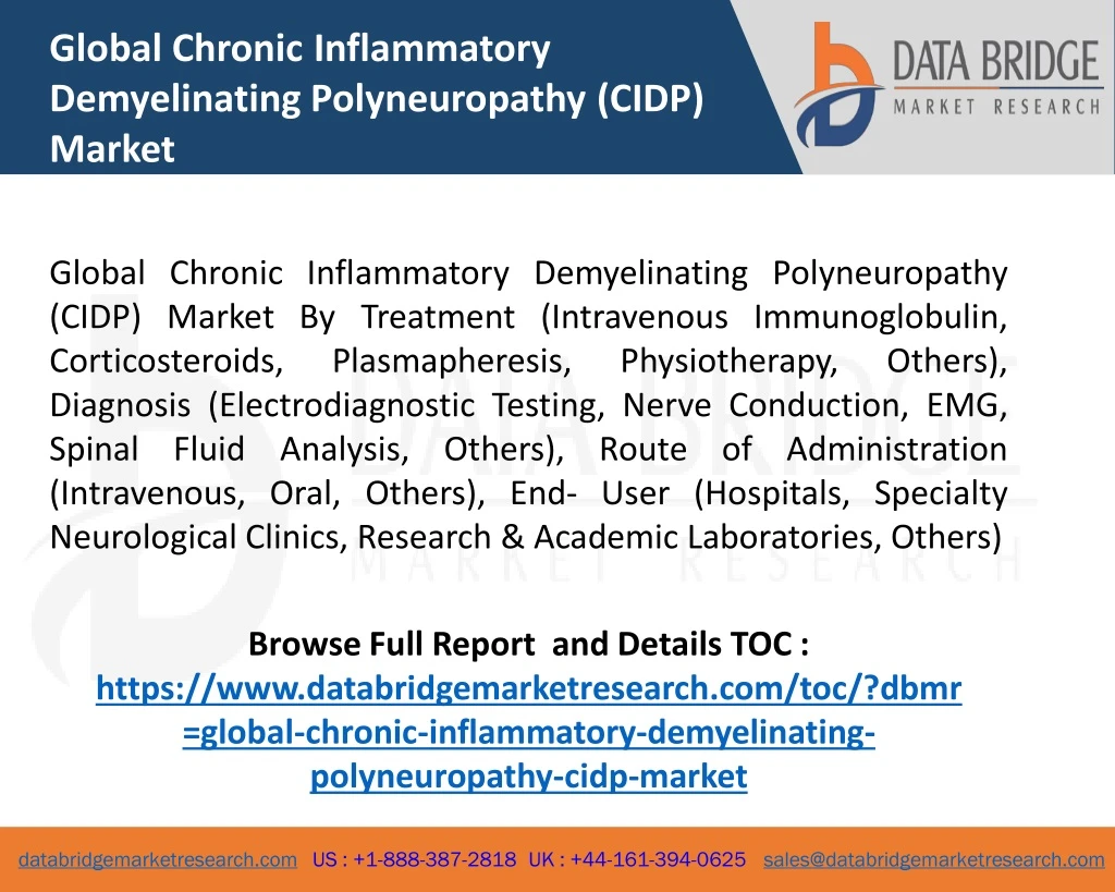 global chronic inflammatory demyelinating