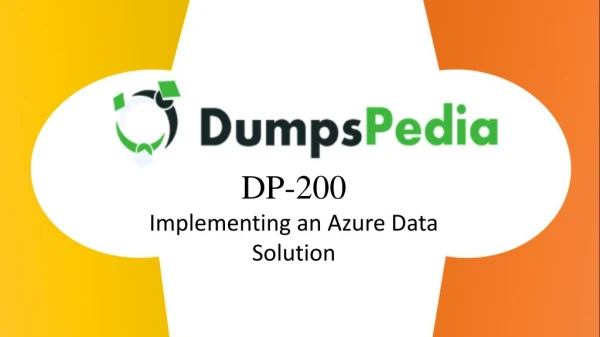 DP-200 Exam Dumps