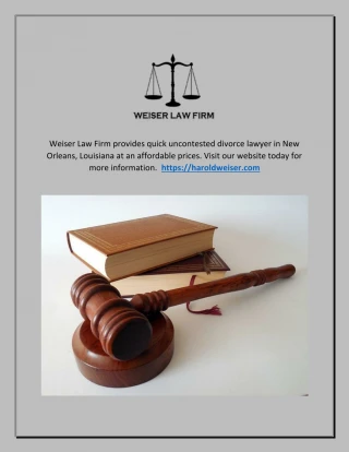 New Orleans - Criminal Defense Lawyer - slide 1
