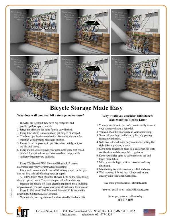 Bicycle Storage Made Easy