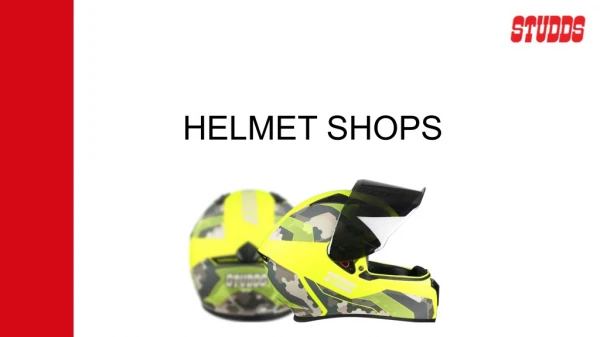 Helmet Shops | Range of Helmets | STUDDS Accessories Ltd.
