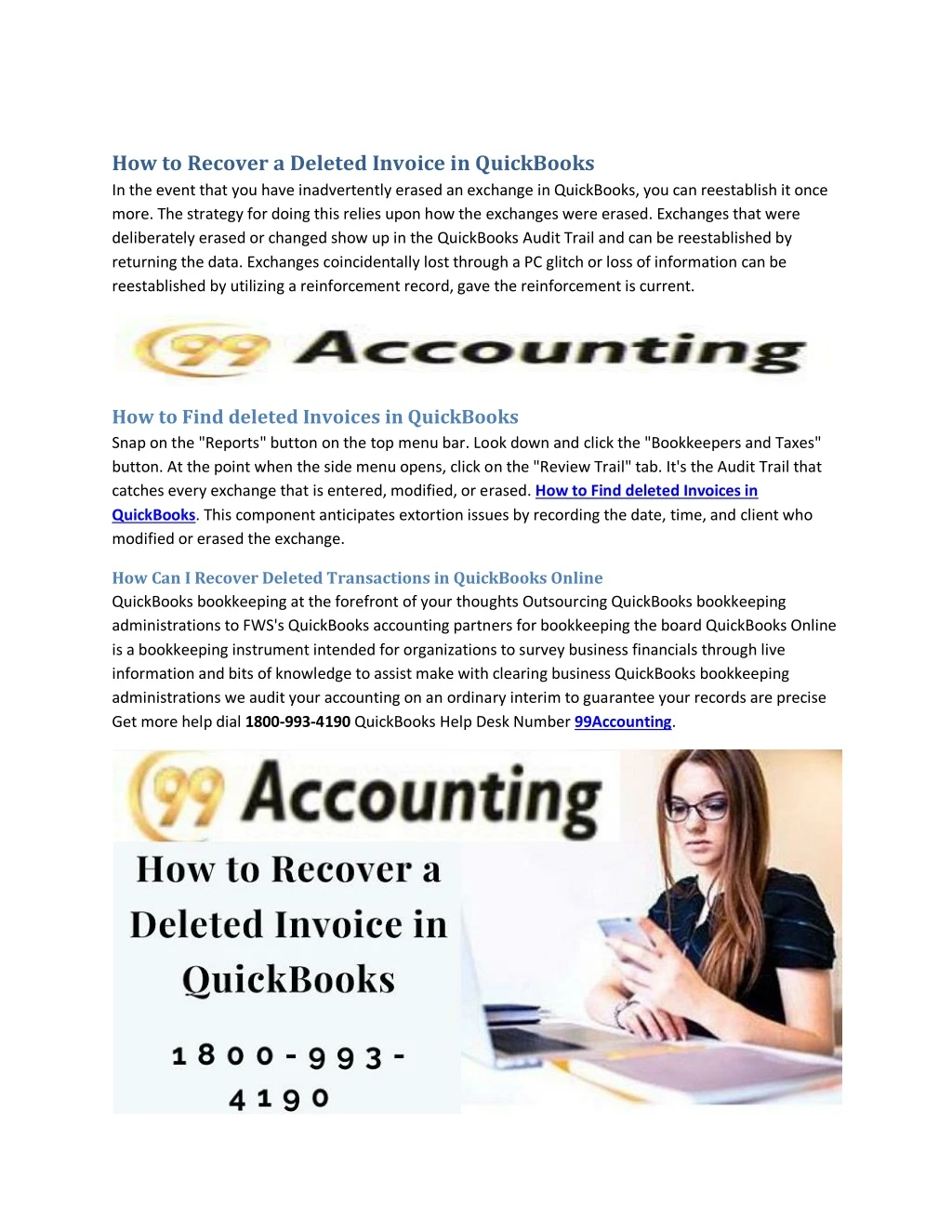 how to recover a deleted invoice in quickbooks
