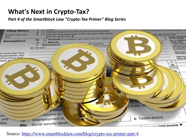 What's Next in Crypto-Tax?
