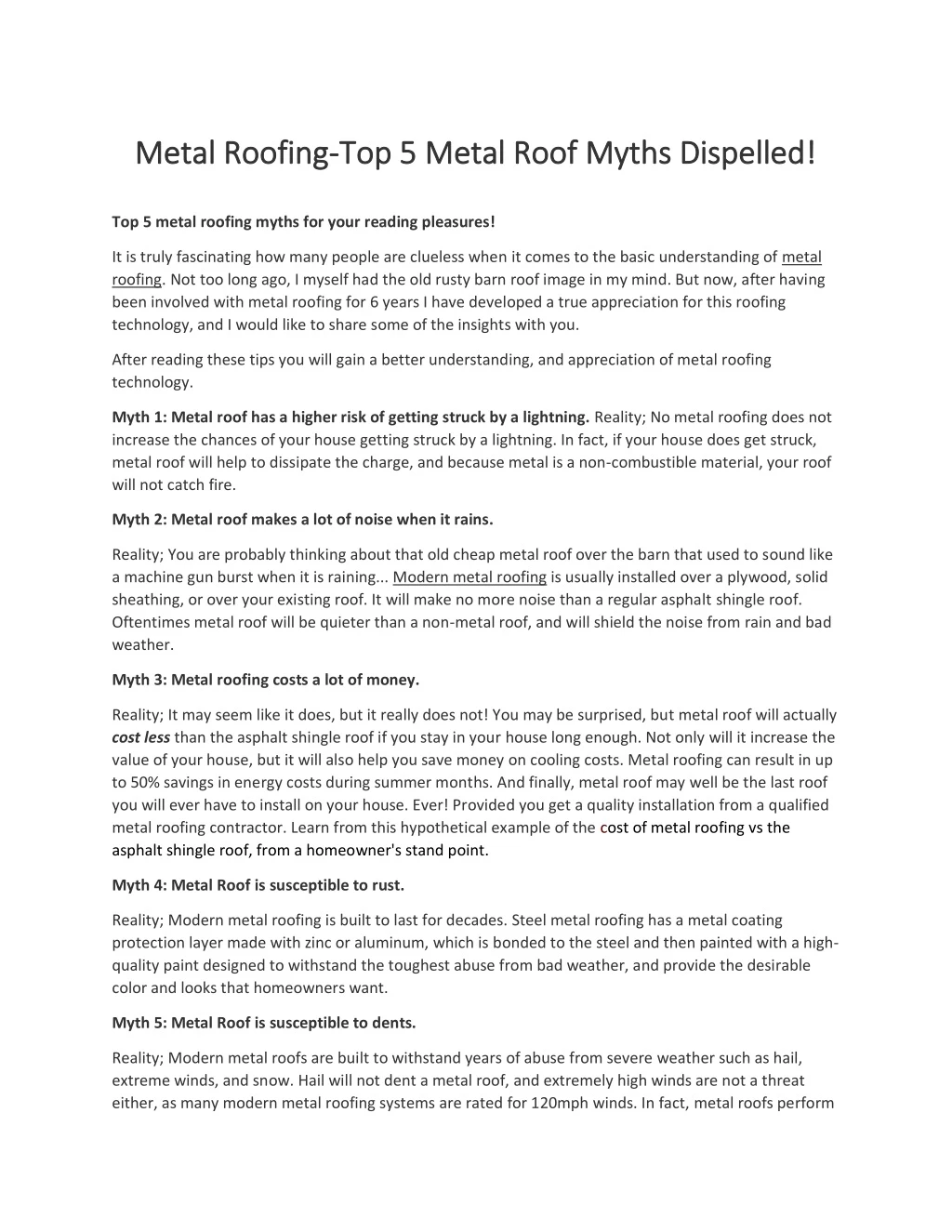 metal roofing metal roofing top 5 metal roof