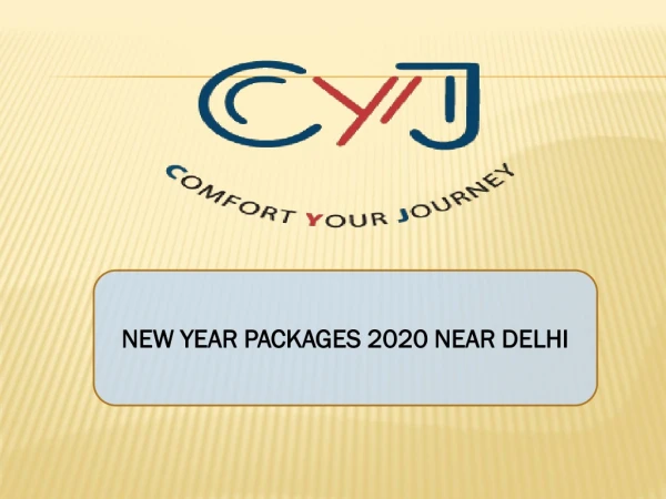 New Year Packages 2020 | New Year Party 2020