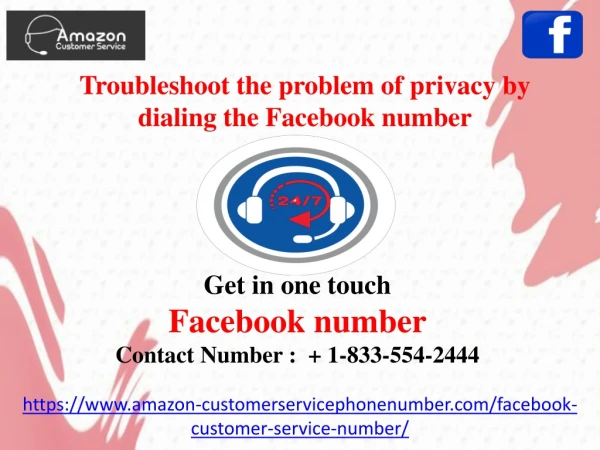 Troubleshoot the problem of privacy by dialing the Facebook number
