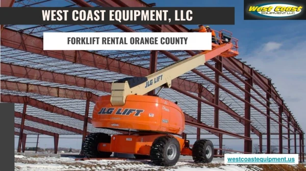 Forklift Rental Orange County