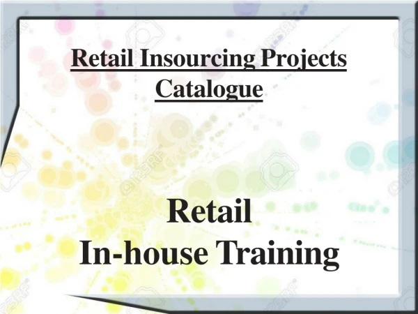 Retail online training