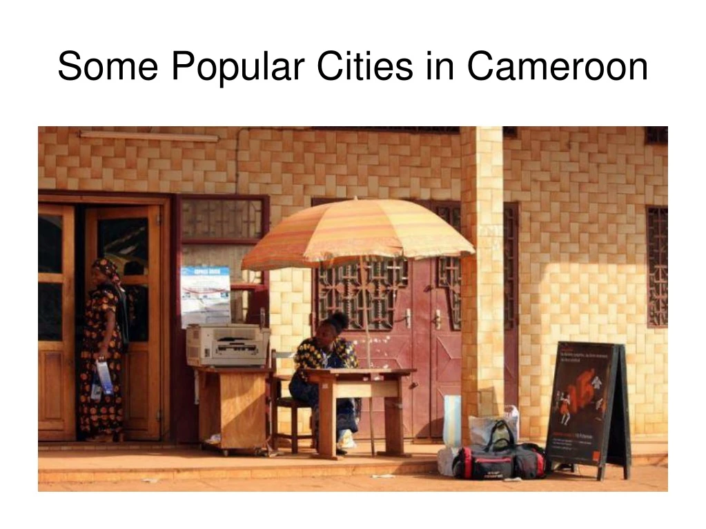 some popular cities in cameroon