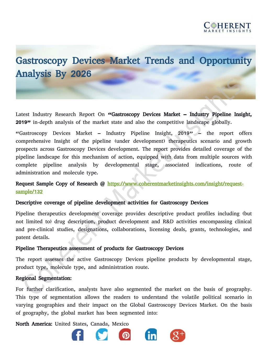 gastroscopy devices market trends and opportunity