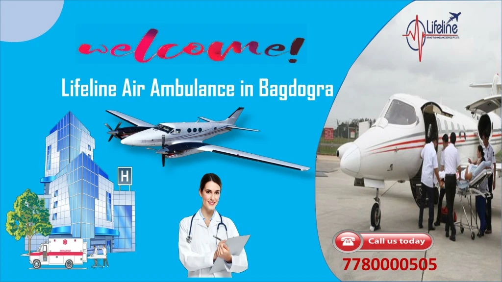 lifeline air ambulance in bagdogra