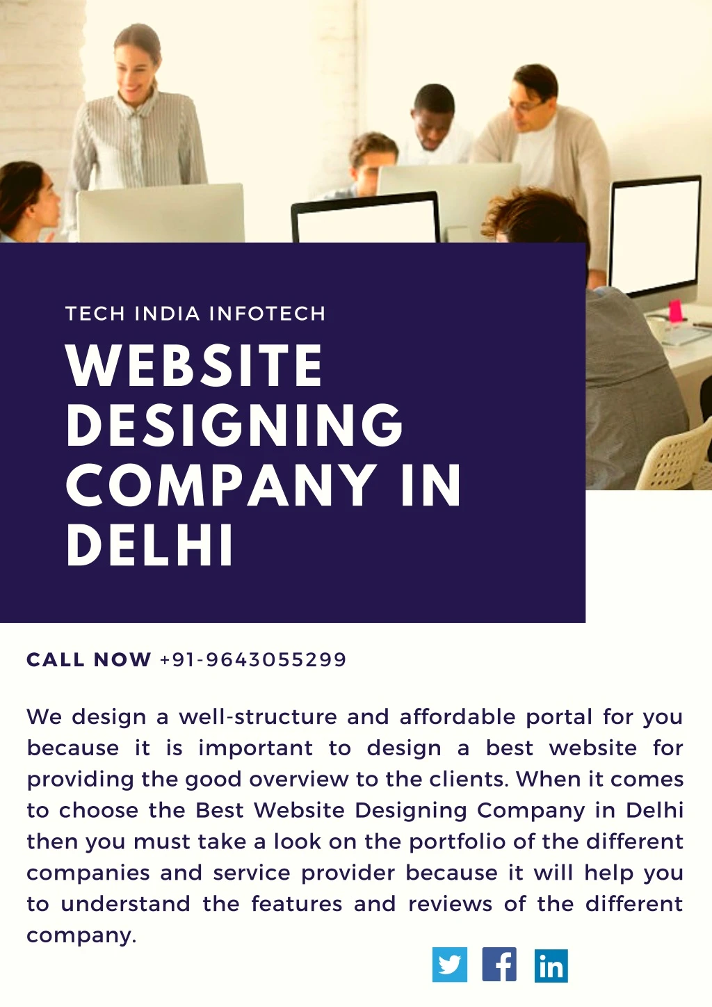tech india infotech website designing company