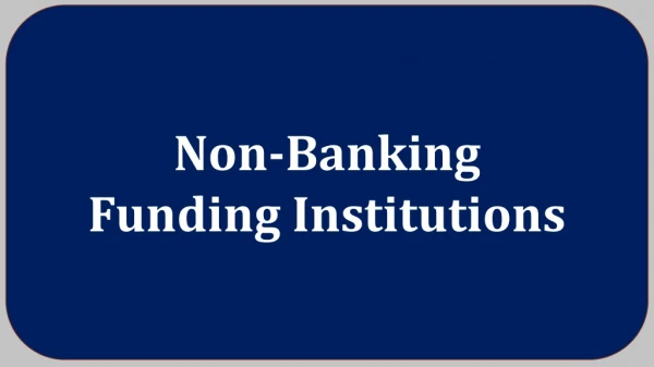 Cresthill Capital - Non-Banking Funding Institutions