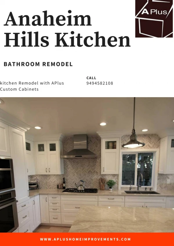 Anahiem hills kitchen bathroom remodel