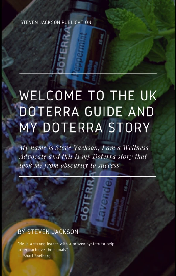 Welcome to the UK Doterra Guide and my Doterra story