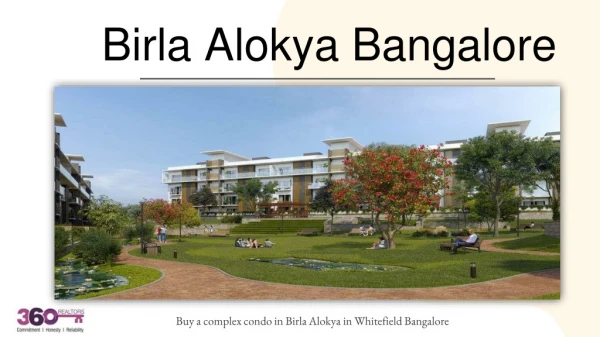 Birla alokya bangalore | Luxurious Villament in Bangalore