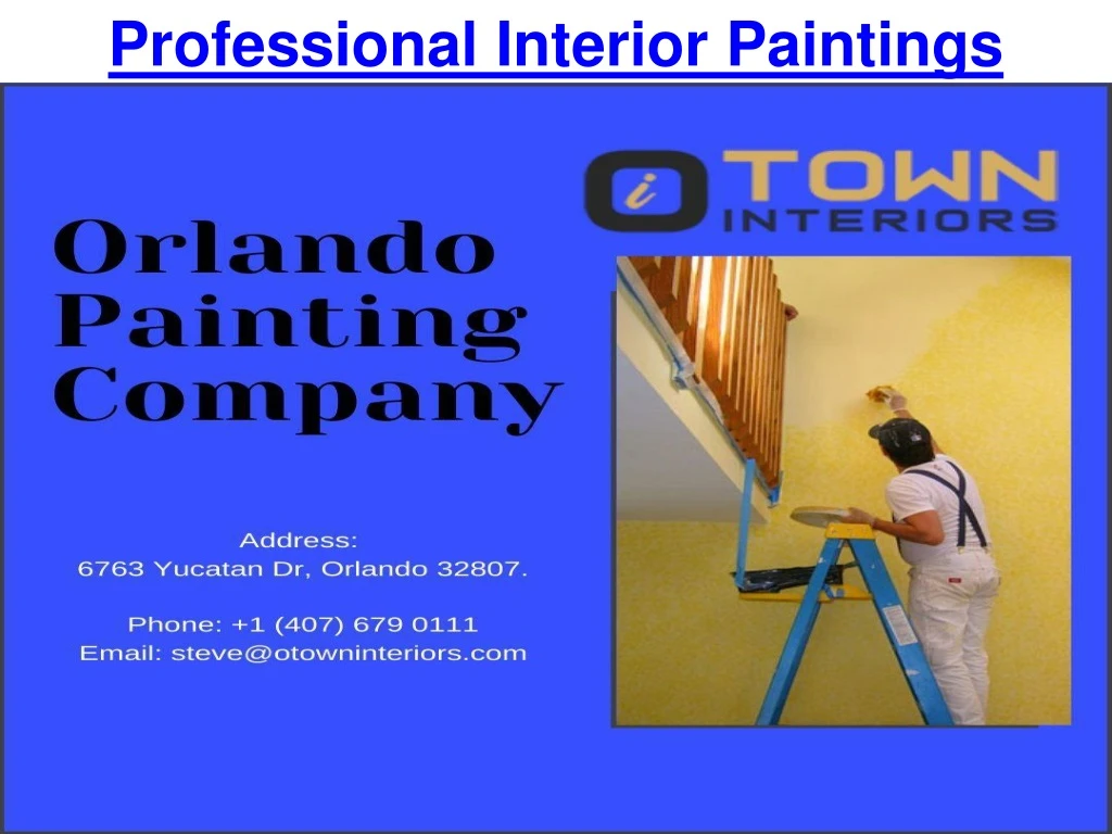 professional interior paintings