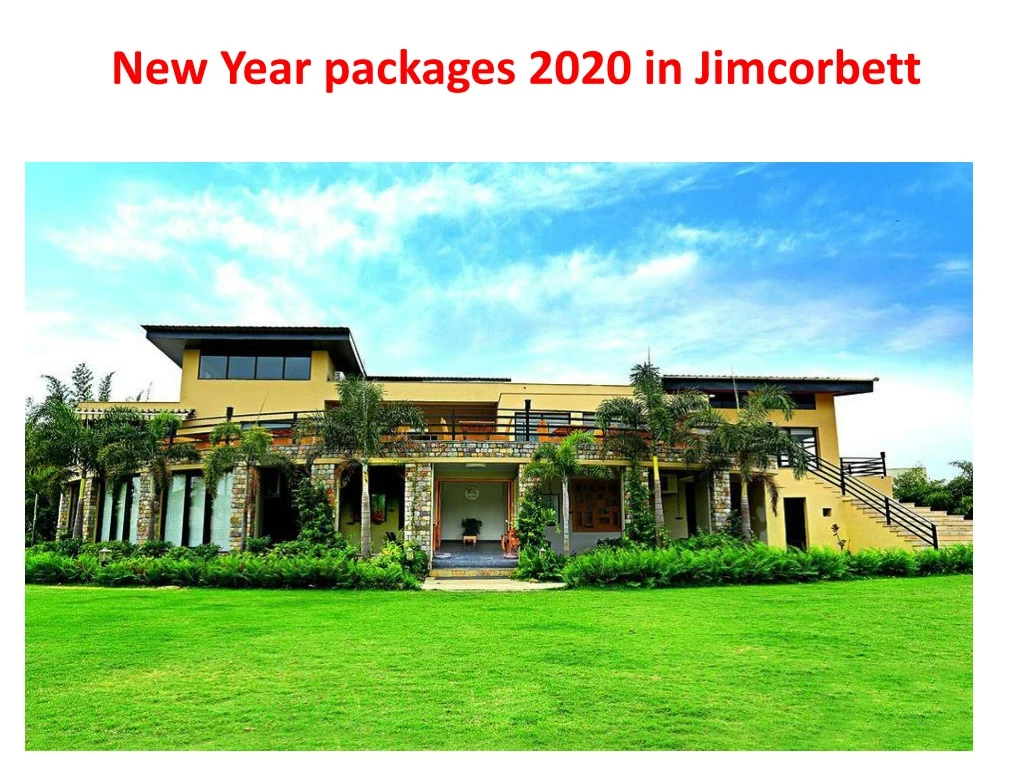 new year packages 2020 in jimcorbett