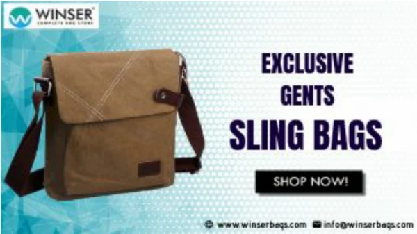 Best Gents Sling Bags in Kochi...