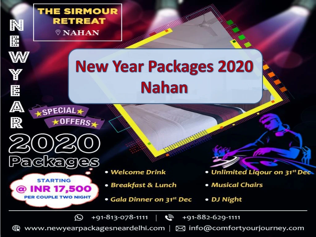 new year packages 2020 nahan