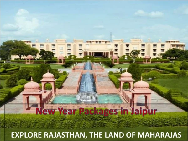 Grab the New Year Packages 2020 in Jaipur