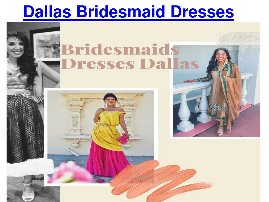 dallas bridesmaid dresses