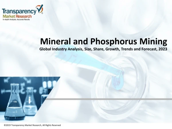 Mineral and Phosphorus Mining Market Globally Expected to Drive Growth through 2024
