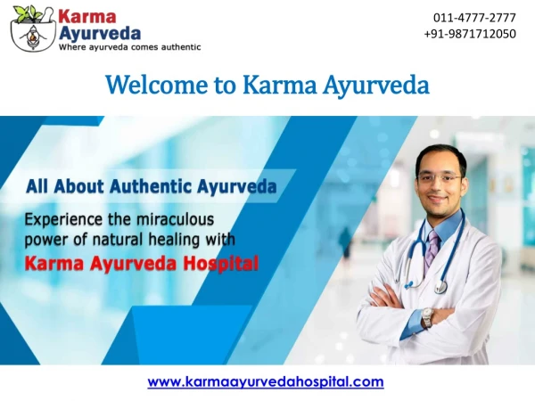 Chronic kidney disease treatment in Ayurveda