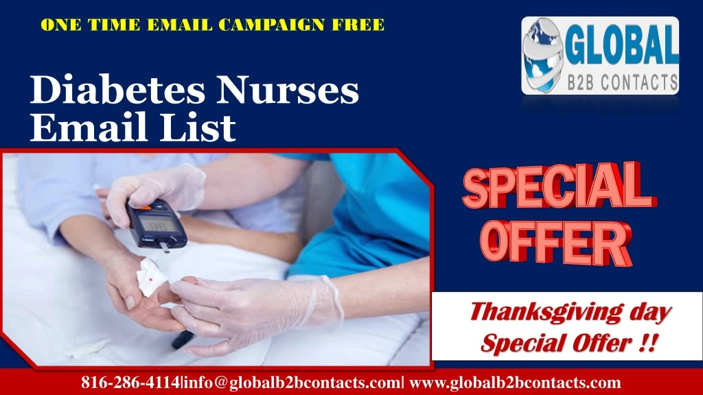 diabetes nurses email list