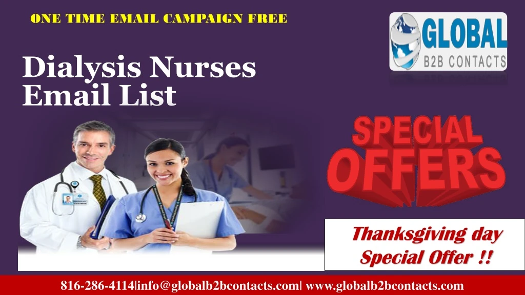 dialysis nurses email list