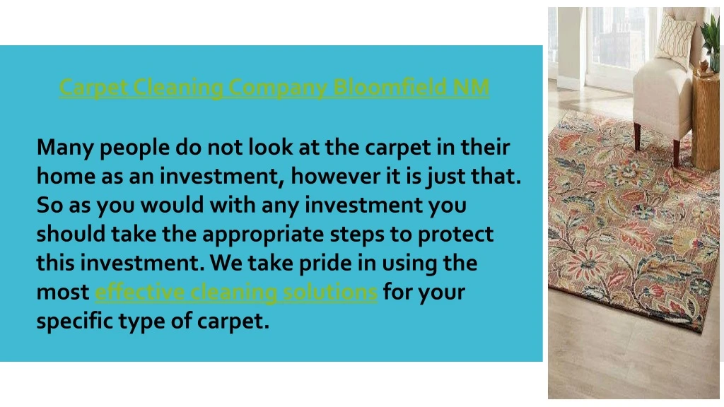 carpet cleaning company bloomfield nm