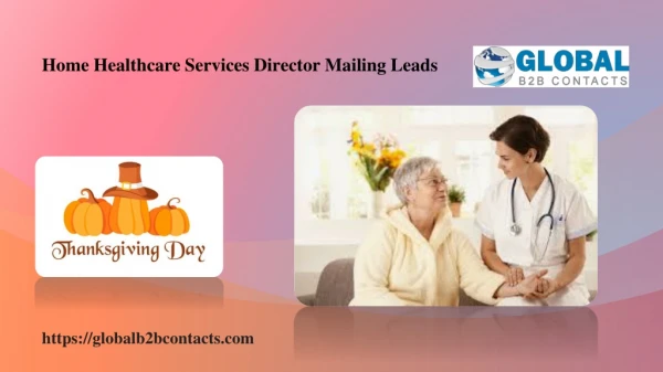 home healthcare services director mailing leads