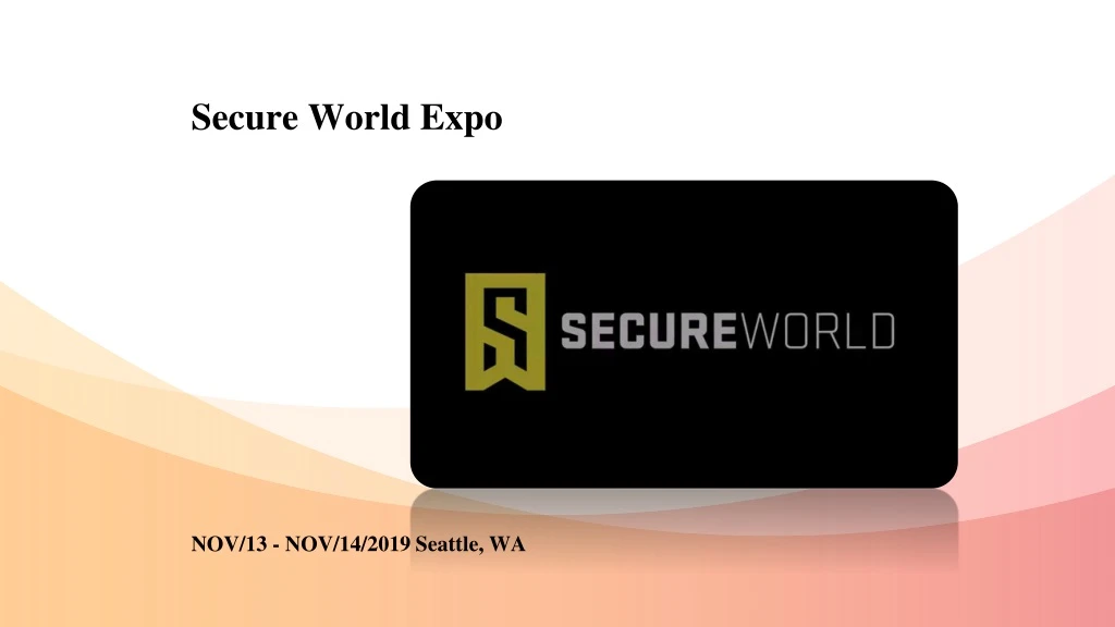 secure world expo
