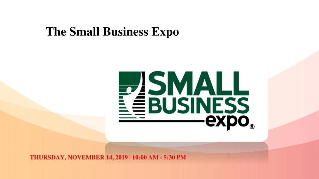 the small business expo