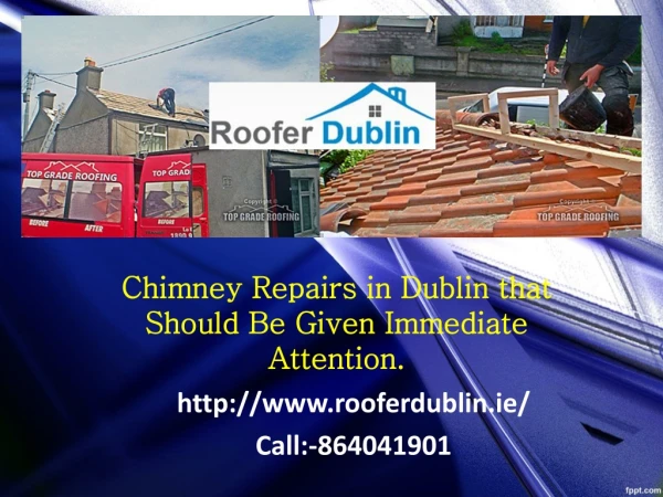 Chimney Repairs in Dublin that Should Be Given Immediate Attention