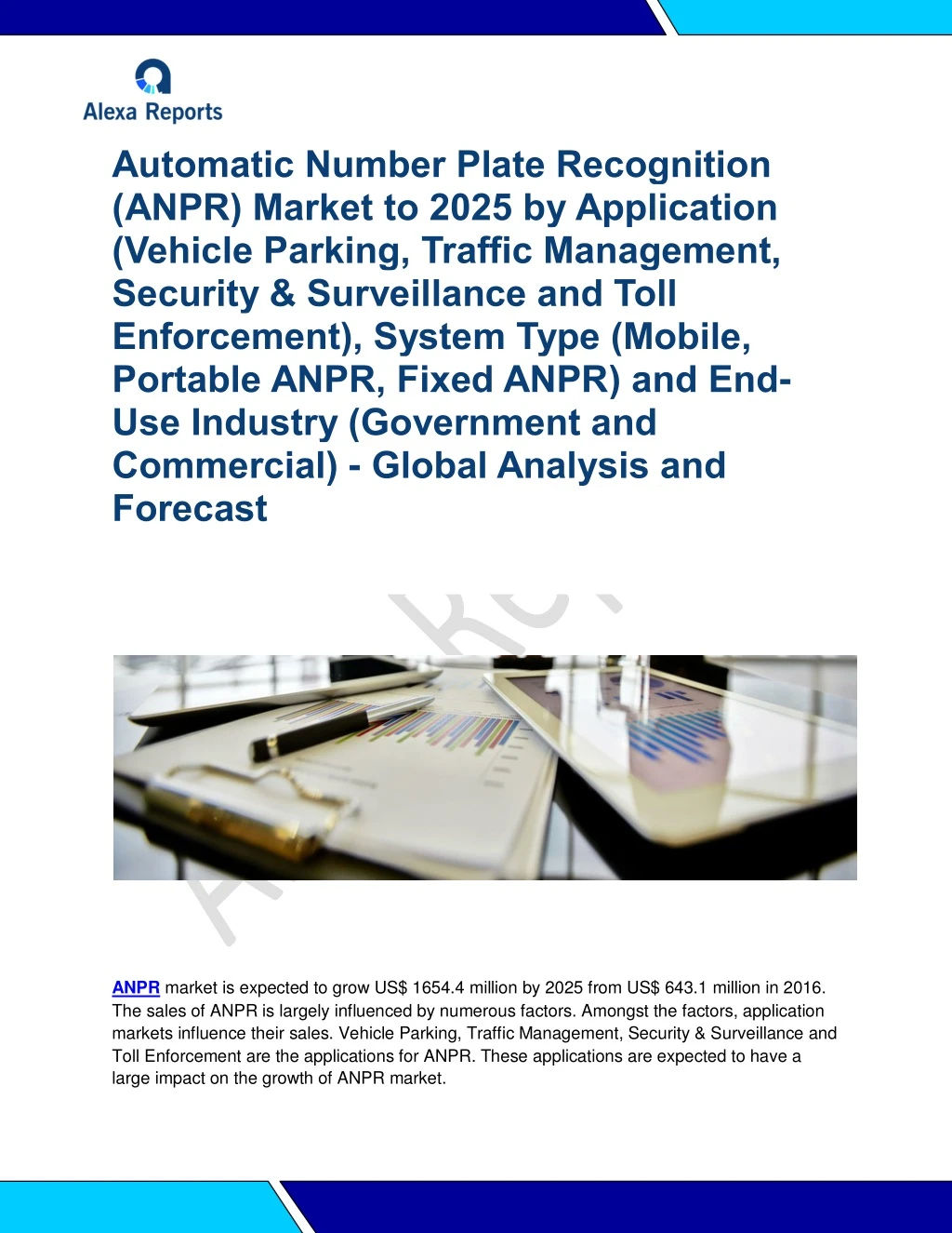 automatic number plate recognition anpr market