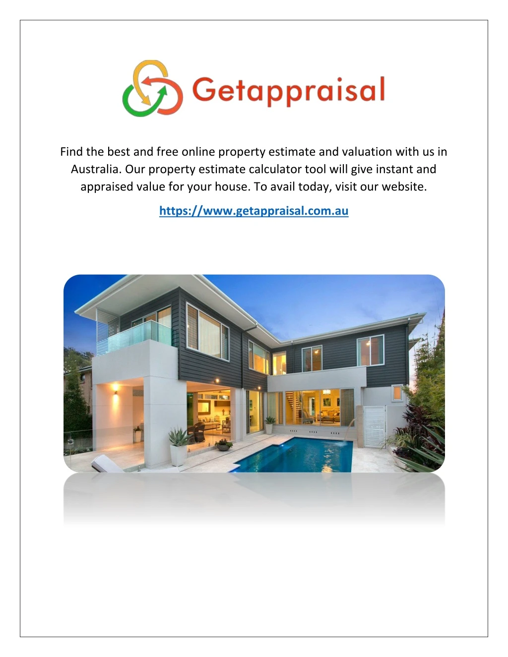 find the best and free online property estimate