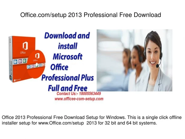 How To www.Office.com/setup 2013 Professional Free Download