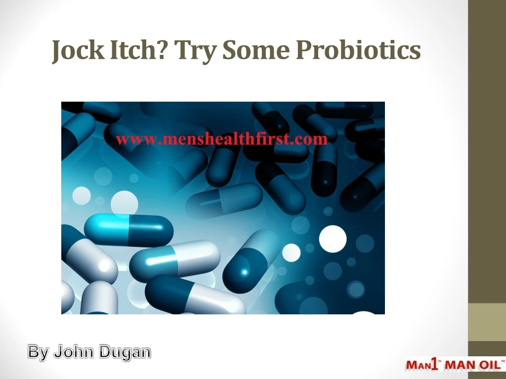 jock itch try some probiotics